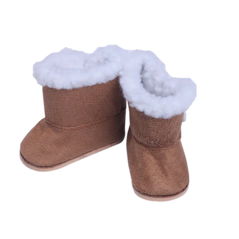 Зимние ботинки LUCKDOLL 18 дюймов американская кукла 43 см аксессуары для одежды