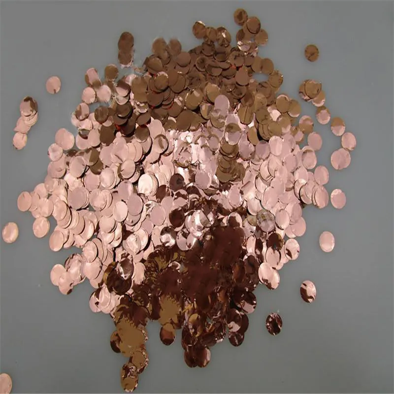 Конфетти розовое золото 2 упаковки оформление стола для детского дня