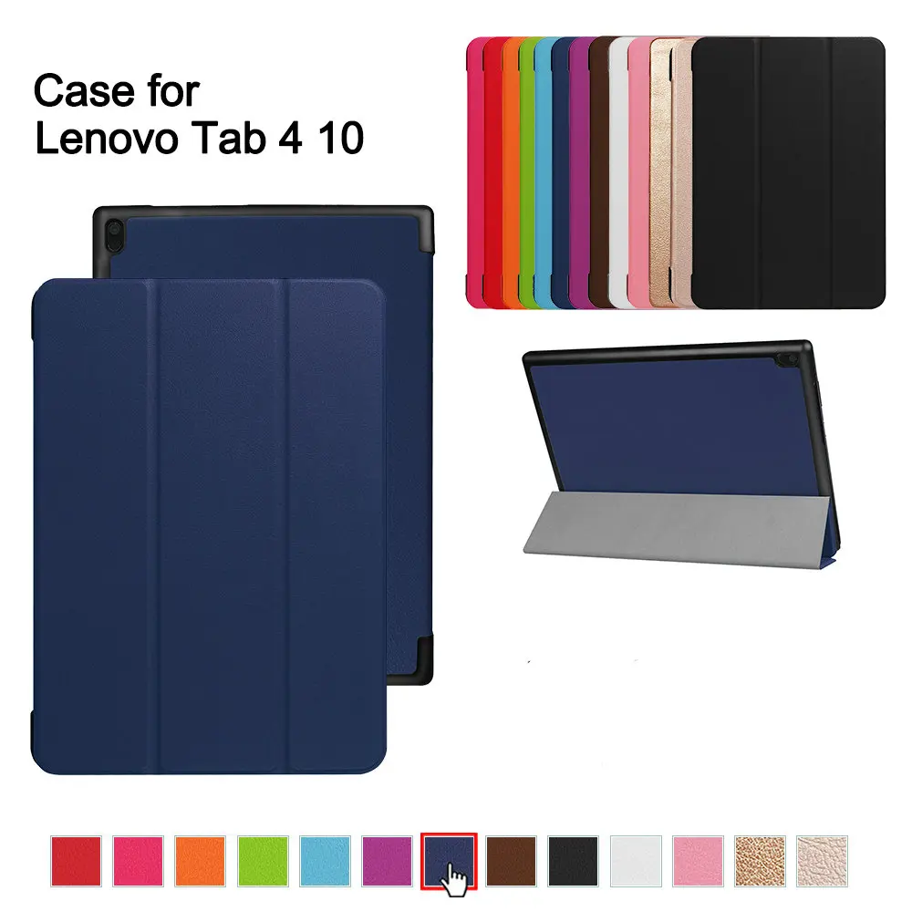 Магнитный умный чехол для lenovo TAB 4 10 защитный кожаный Tab4 TB X304N F s 1 &quot(2017