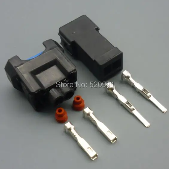 Shhworld 2 мм 2pin женский мужской Авто топливный инжектор OBD2 водонепроницаемый провод