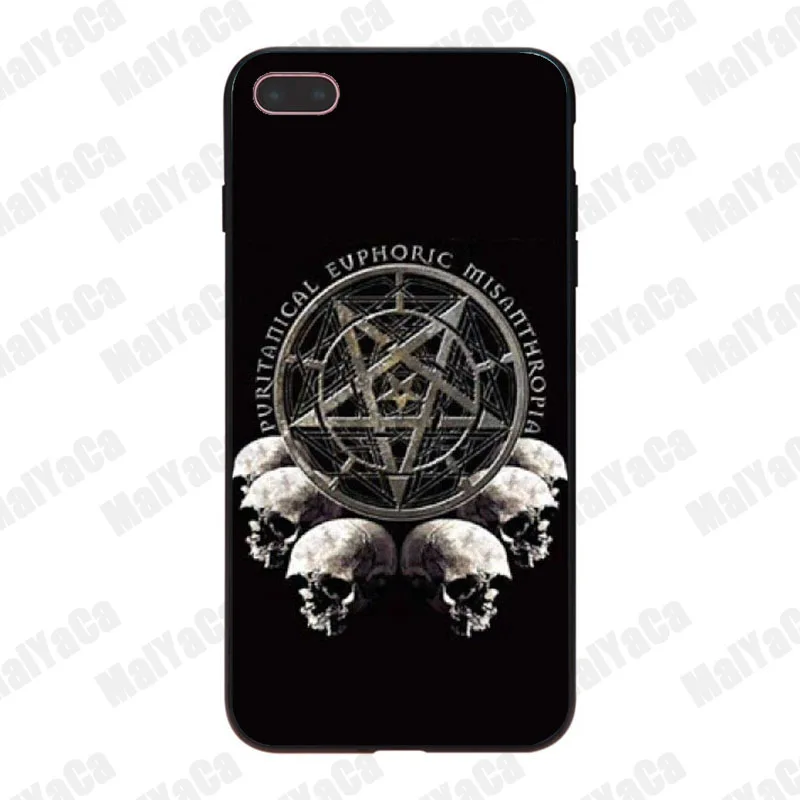MaiYaCa 5 Dimmu Borgir Новинка Fundas мягкий чехол для телефона iPhone 8 7 6 6S Plus X 10 5S SE 5C Coque