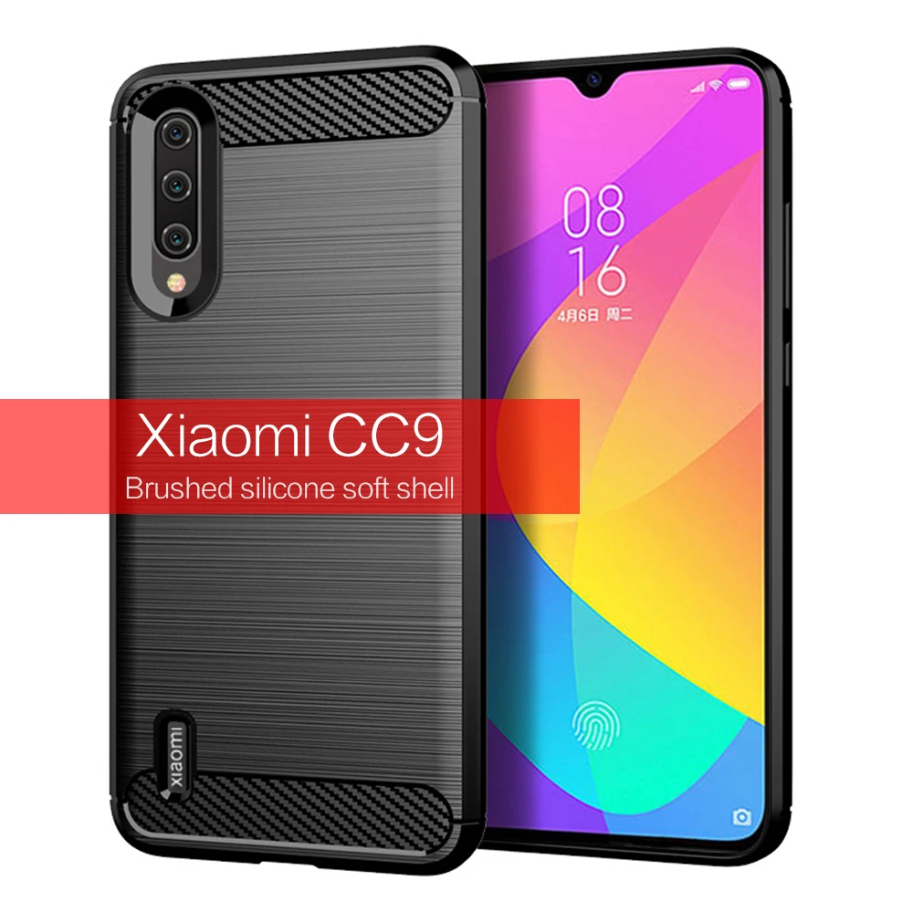 Для Xiaomi mi CC9 простая прочная дышащая Броня мягкая задняя крышка чехол бизнес ТПУ для Xiao mi CC9 цветные Защитные чехлы для телефонов