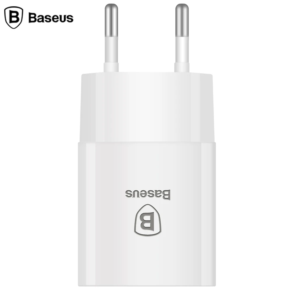 BASEUS ЕС Plug 5 В 2A путешествия USB Зарядное устройство Быстрая Зарядка адаптер стене