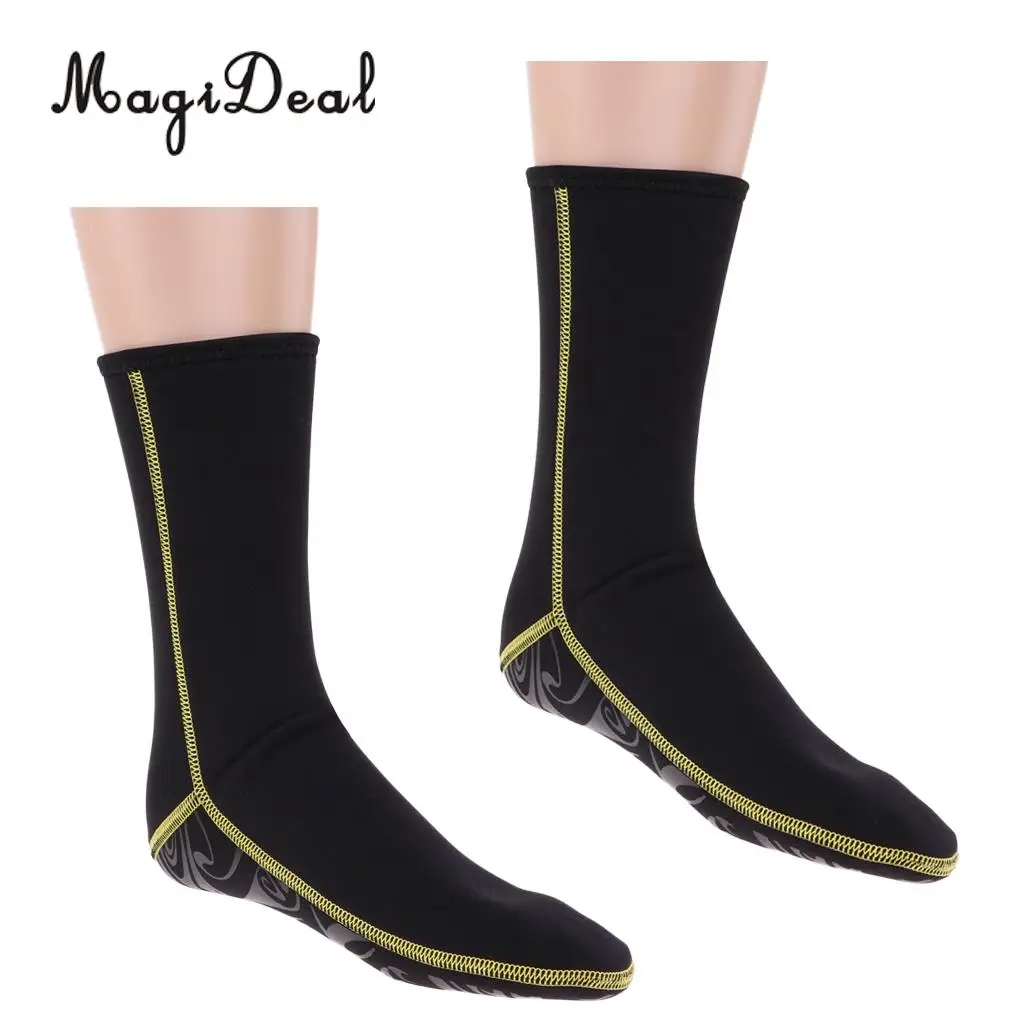 1 пара водонепроницаемая обувь Пляжные Носки ребра ботинки для дайвинга из