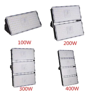 4 шт. модуль светодиодный прожектор 100 Вт 200 Вт 300 Вт 400 Вт 110 В 220 В SMD 2835 водонепроницаемое светодиодное Наружное освещение садовая уличная лампа прожектор