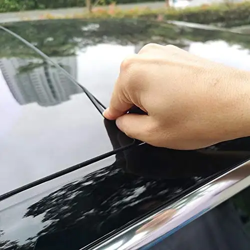 

Car Noise Reduction Seal Strip Windshield Sunroof Rubber Seal Anti-Dust Window Noise Lowering Seal Free Dropship