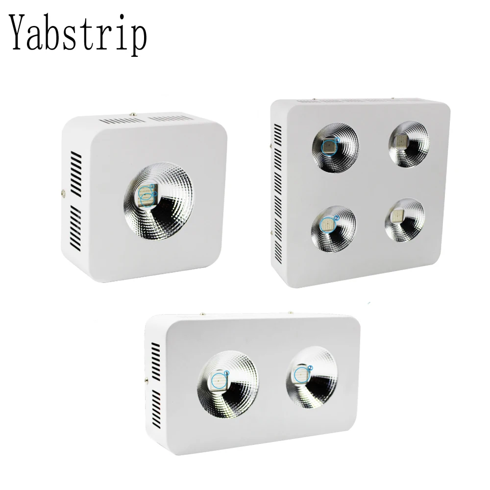 Yabstrip LED grow light 1200W COB full spectrum fitolamp For vegetables Lettuce seeding Greenhouse plants growing led phyto lamp
