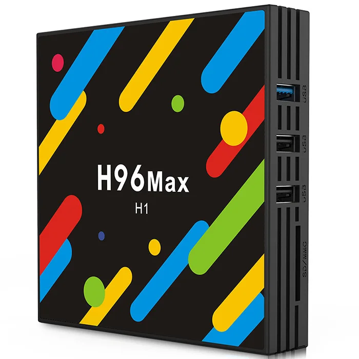 H96 MAX-H1 Android 7 1 tv Box 4 Гб ram 32 ГБ rom 2 4G/5G Dual Wi-Fi 100 Мбит/с USB 3 0 BT телеприставка K смарт