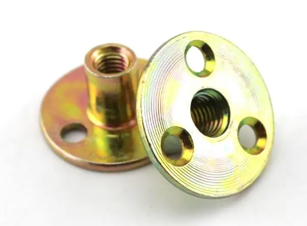 

Coloured zinc splint nut lock nut M8/M10*17*37 iron plate nut