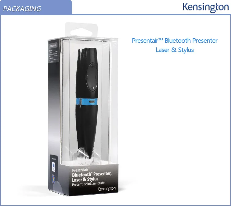 Kensington оригинальный Bluetooth Беспроводной Presenter с красной лазерной и планшет Стилусы