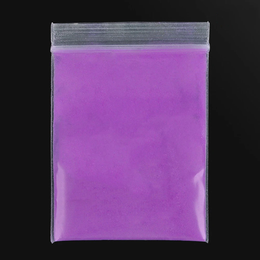 10 г Супер яркий светится в темноте экологический Флуоресцентный порошок DIY Художественный пигмент погружающийся порошок для ногтей светящийся порошок