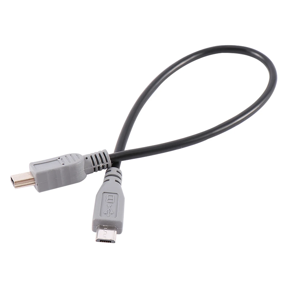 Микро USB Тип B папа к Мини хост OTG адаптер кабель Шнур инструмент|Кабели передачи