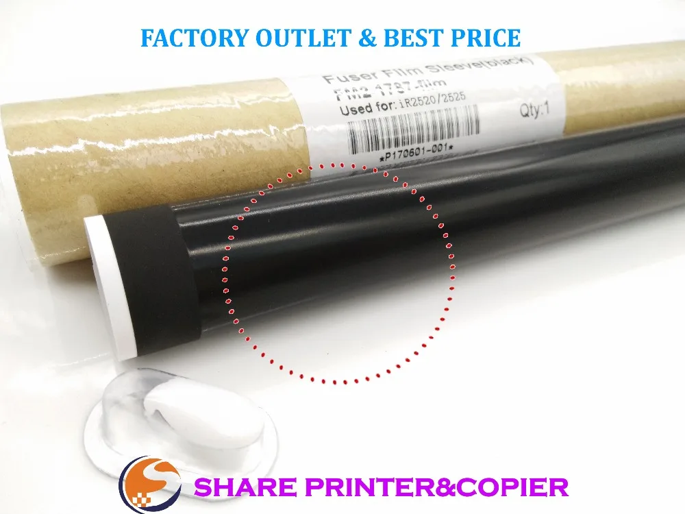 Оригинальная долговечная фиксирующая пленка с смазкой для canon R2520 iR2525 iR2530 FM3 9382 Film