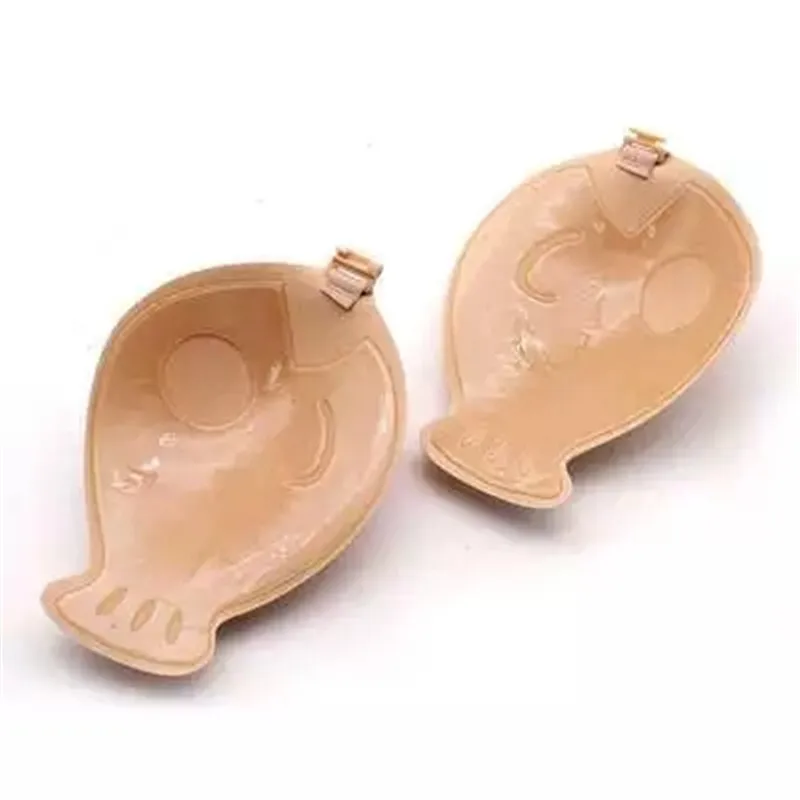 100pcs/New Sexy bra Women Self Adhesive Strapless Bandage Stick Gel Silicone Push Up Invisible Bra seamless Intimates bras