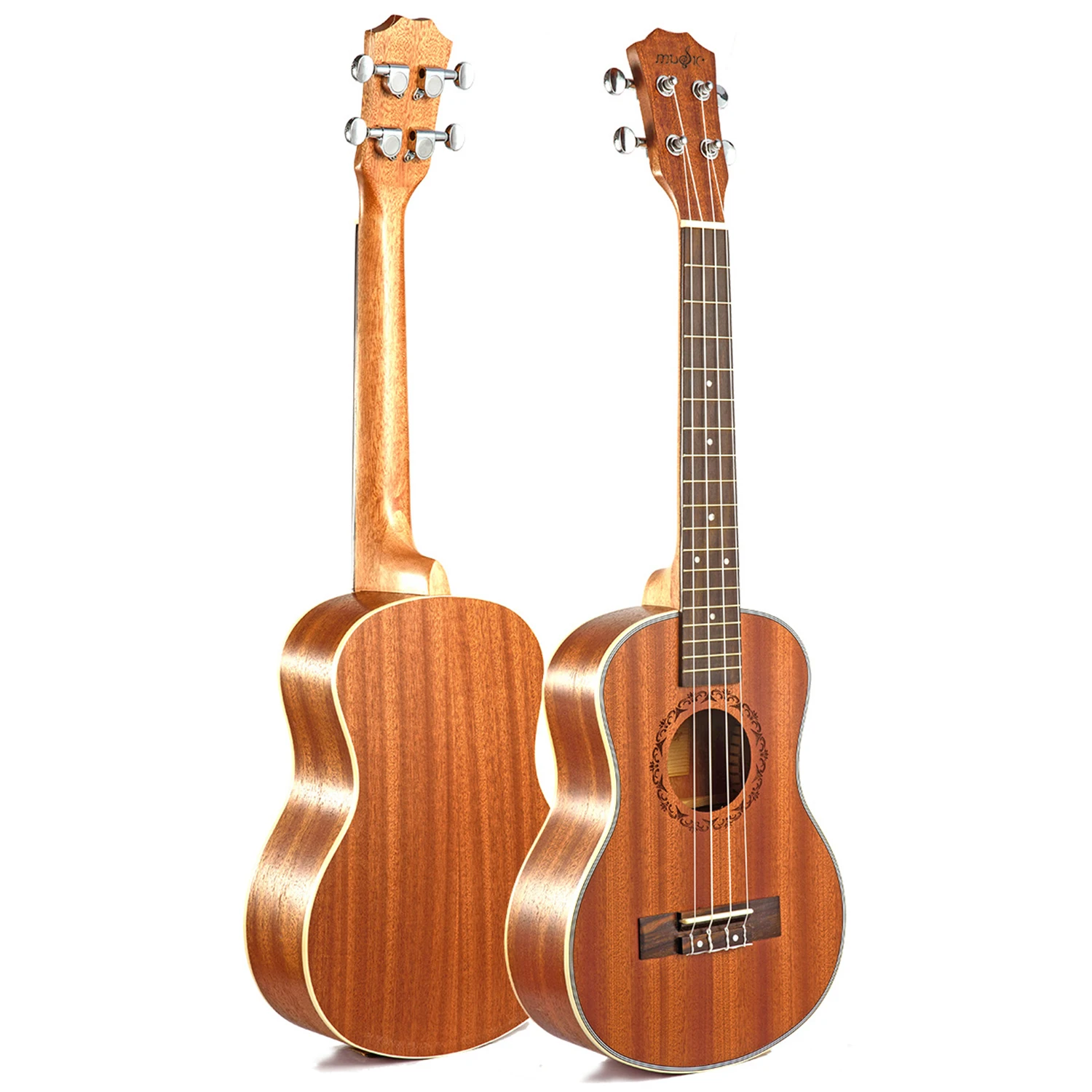 23 &quotконцертный из красного дерева ABS пять-линия ukelele Wrap 4 струны Гавайский мини