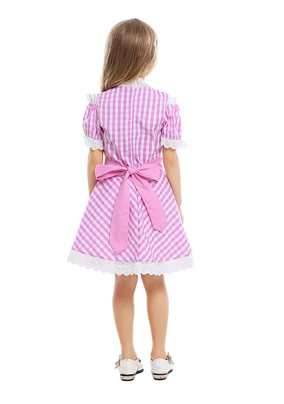 Dirndl Girl The Munich Oktoberfest Costume Germany Bavarian Wench Waiter Cosplay Stage Show Carnival Parade Fancy Party Dress
