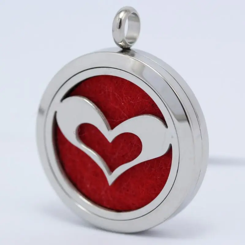 

2016 новинка 30 мм Stainles Steel Big Hollow Heart круглая ароматерапия/диффузор эфирного масла подвеска в виде медальона (без цепи)