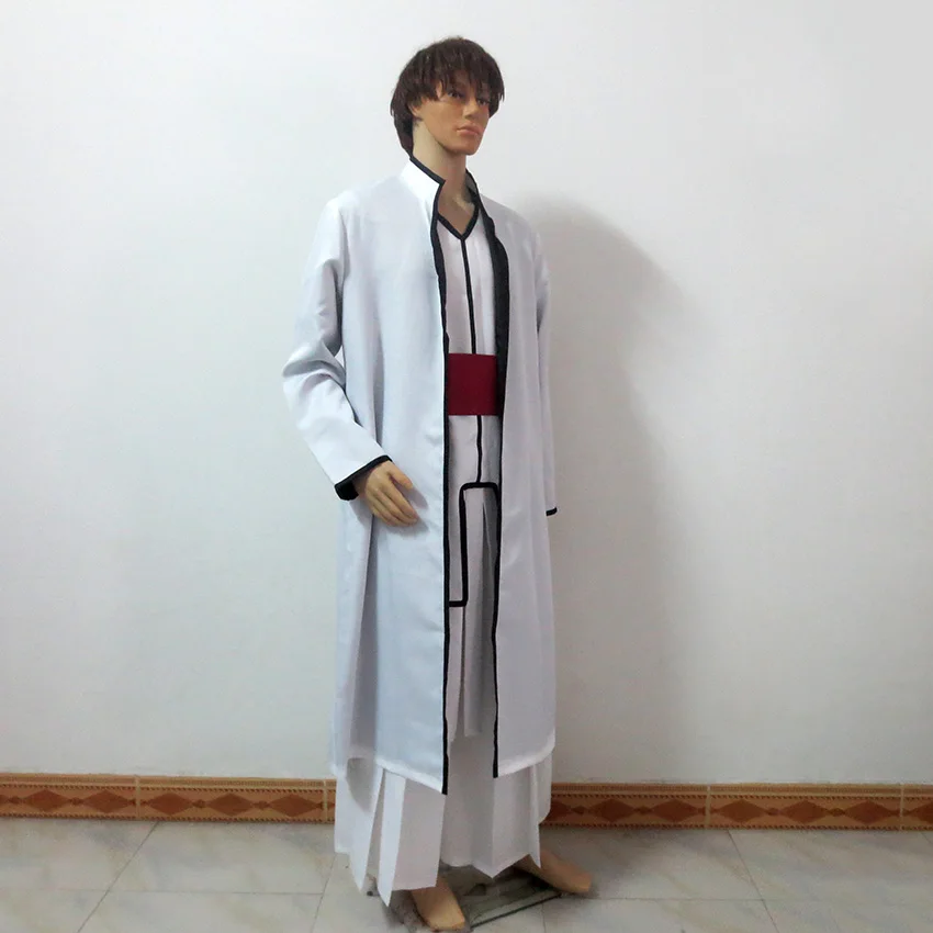 Униформа отбеливающая Aizen Sousuke для рождественской вечеринки на Хэллоуин костюм