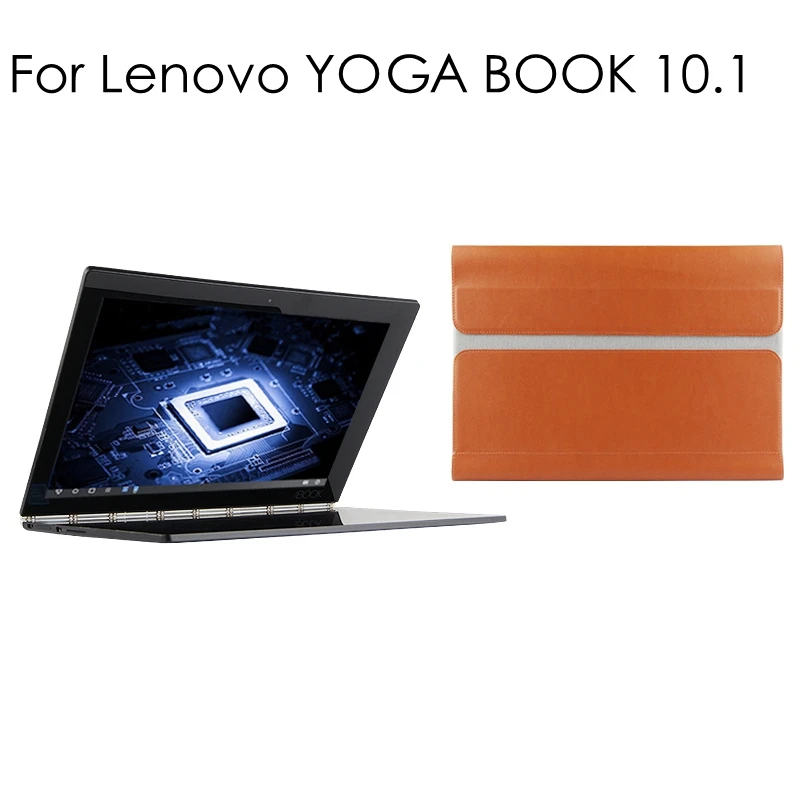 Для lenovo Yoga Book кожаный чехол s в одном планшете посылка 10,1 дюймов рукав Высокое качество Классический pu кожаный чехол-книжка+ стилус