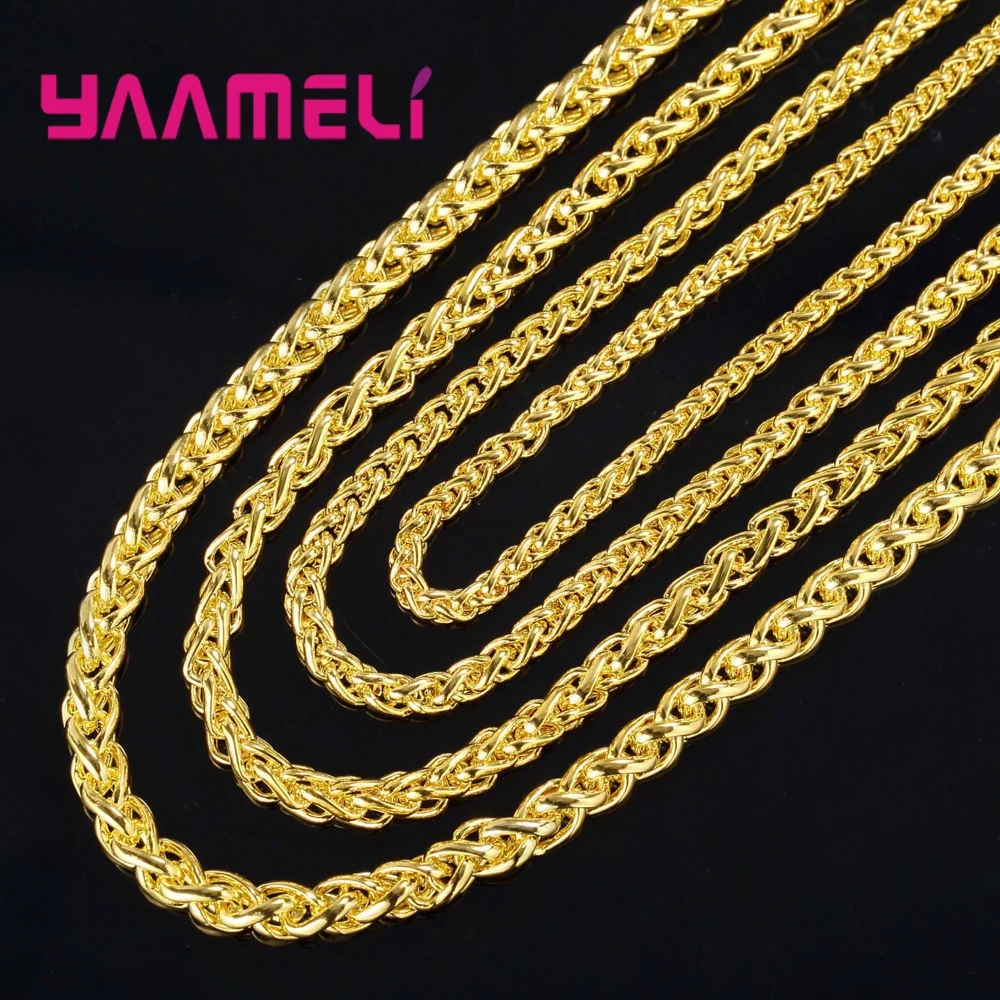 

Free Shipping Vintage Long Gold Chain For Men Chain Necklace New Trendy Gold Color Bohemian Jewelry Colar Male Necklaces