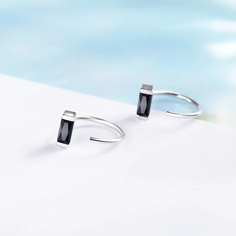 Женские серьги гвоздики из серебра 100% пробы с круглыми бусинами|Серьги-гвоздики|