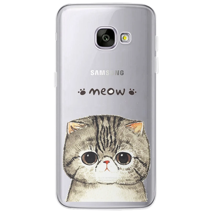 For Samsung Galaxy A3 A5 2016 2015 2017 prime J1 J2 J3 J5 J7 G530H S8/plus Note 8 TPU Silicon Cat Mandala Coque Cover Case L000 |