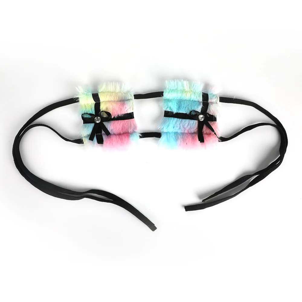 Комплект из 4 предметов эротический костюм с тремя точками сиамские боди