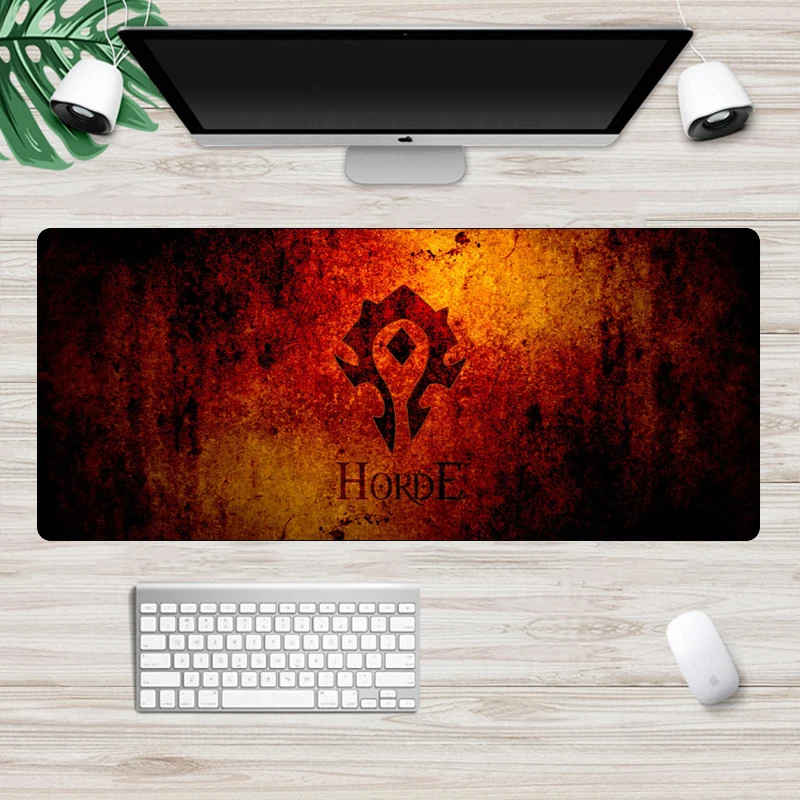 Большой игровой коврик для мыши 70x30 см World of Warcraft Противоскользящий компьютерный