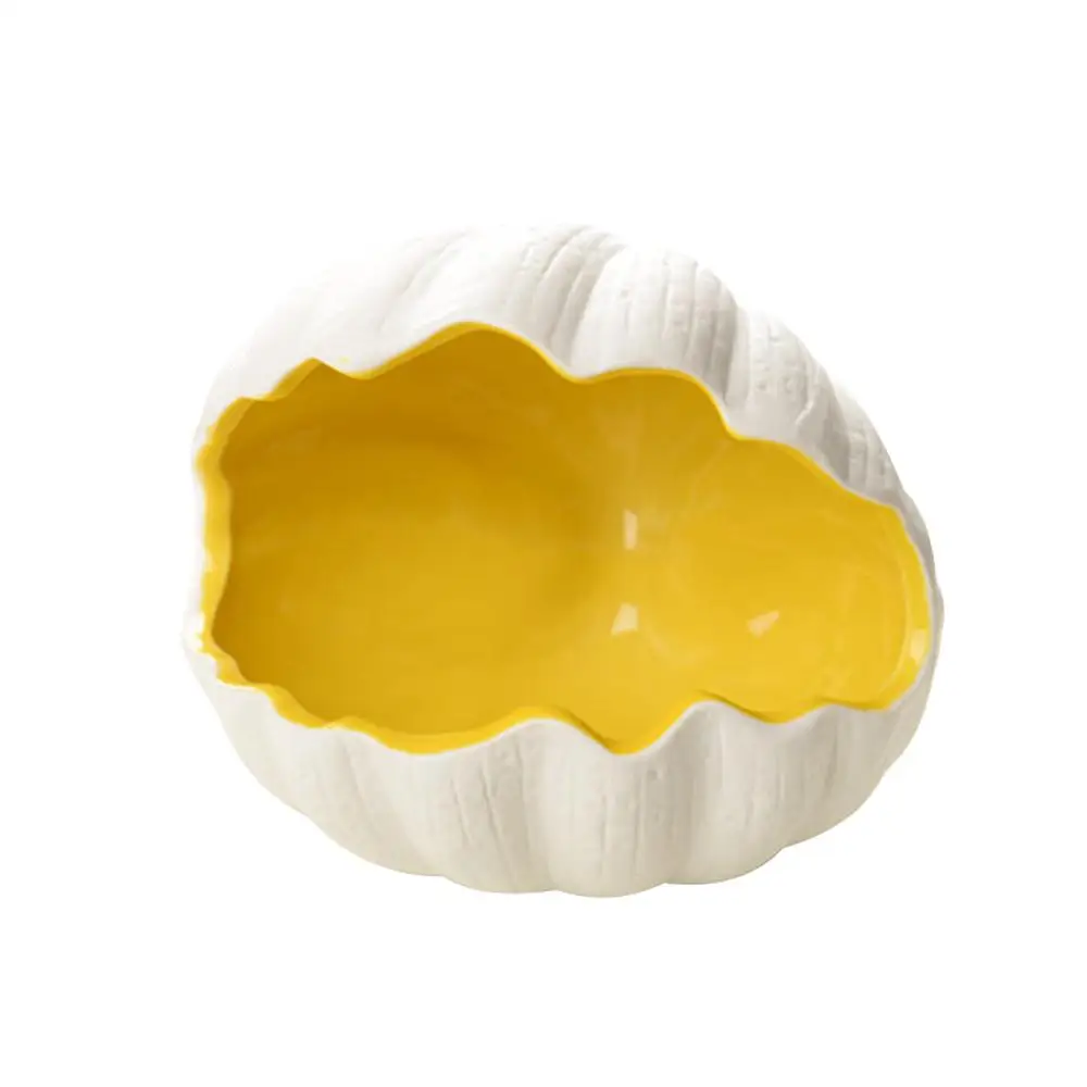 Yellow Кровать хомяка дом керамический хомяк гнездо летний дом поставка спальня хомяк оболочки дом для домашних животных подходит для маленьких домашних животных - Цвет: Yellow