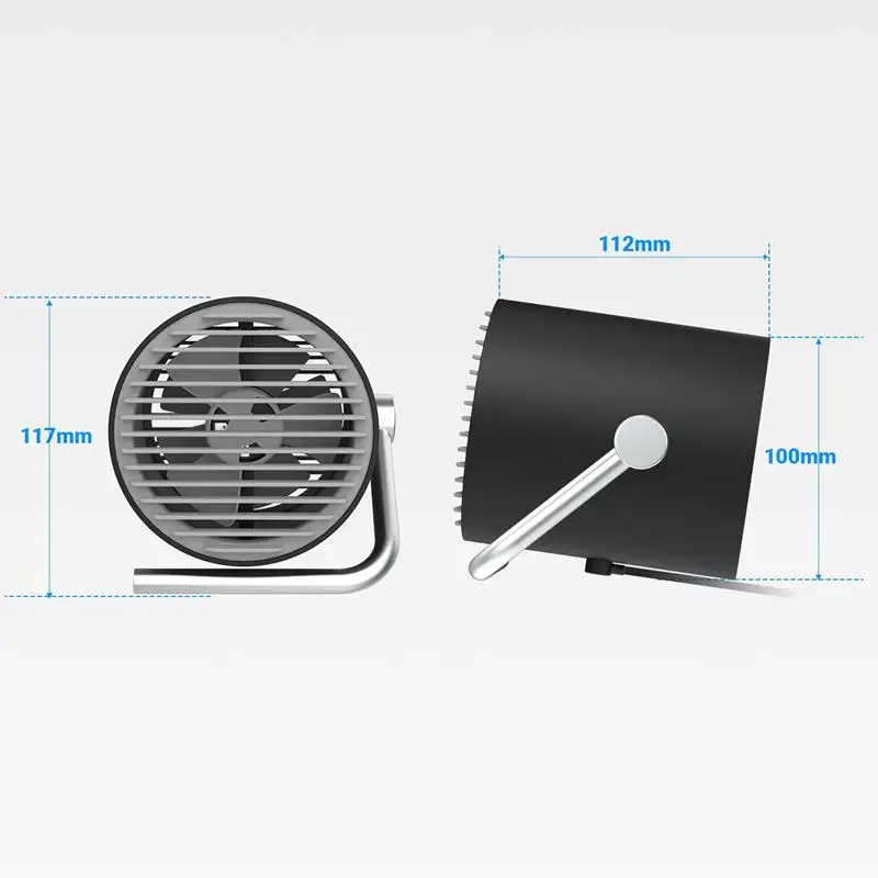 Небольшой персональный USB вентилятор-портативный мини настольный вентилятор с