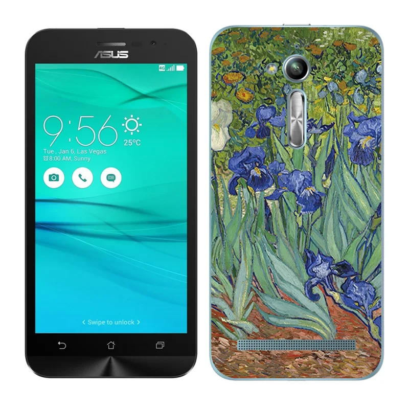 Для Asus Zenfone Go ZB500KL ZB500KG Мягкий Чехол Для Zenfone Go силиконовый чехол с пейзажем Для Zenfone Go ZB500KG 5," TPU чехол - Цвет: 6403 08