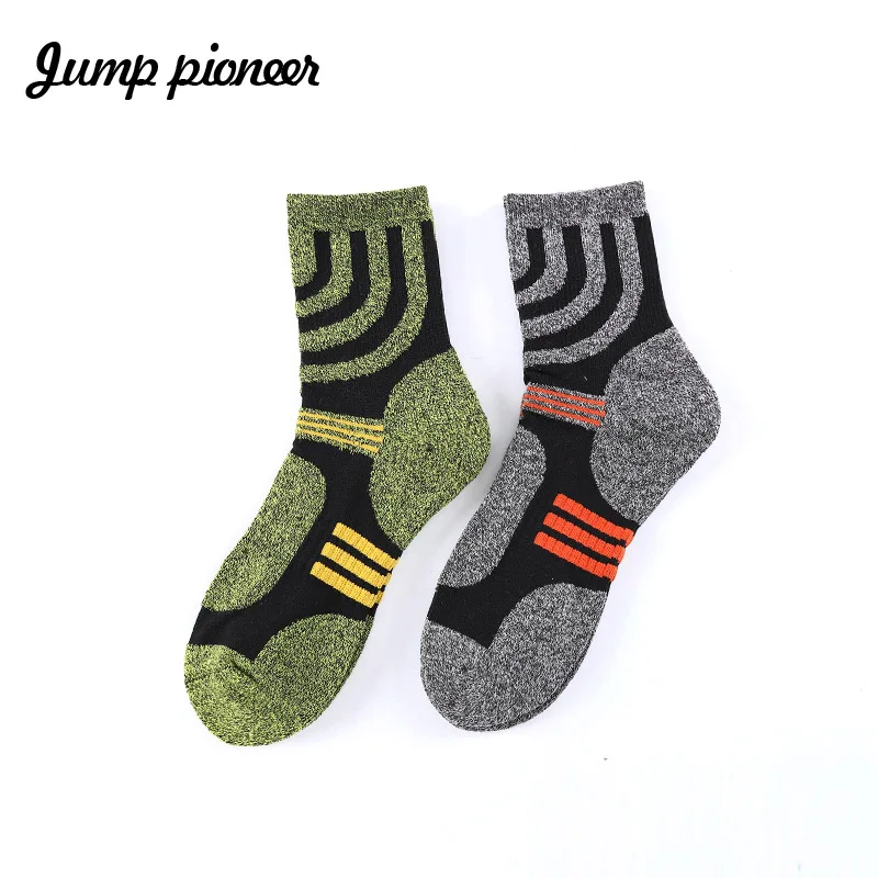 Jump Pioneer высокое качество цельное полотенце махровые мужские носки плотные модные