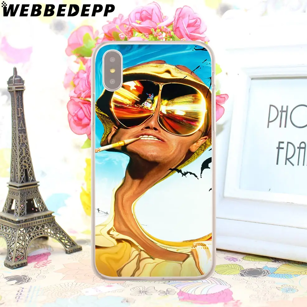 Жесткий чехол для телефона WEBBEDEPP Fear and Loathing в Лас-Вегасе для iPhone 4 4S 5C 5 5S SE 6 6S 7 8 Plus X XR XS 11 Pro Max - Цвет: 1