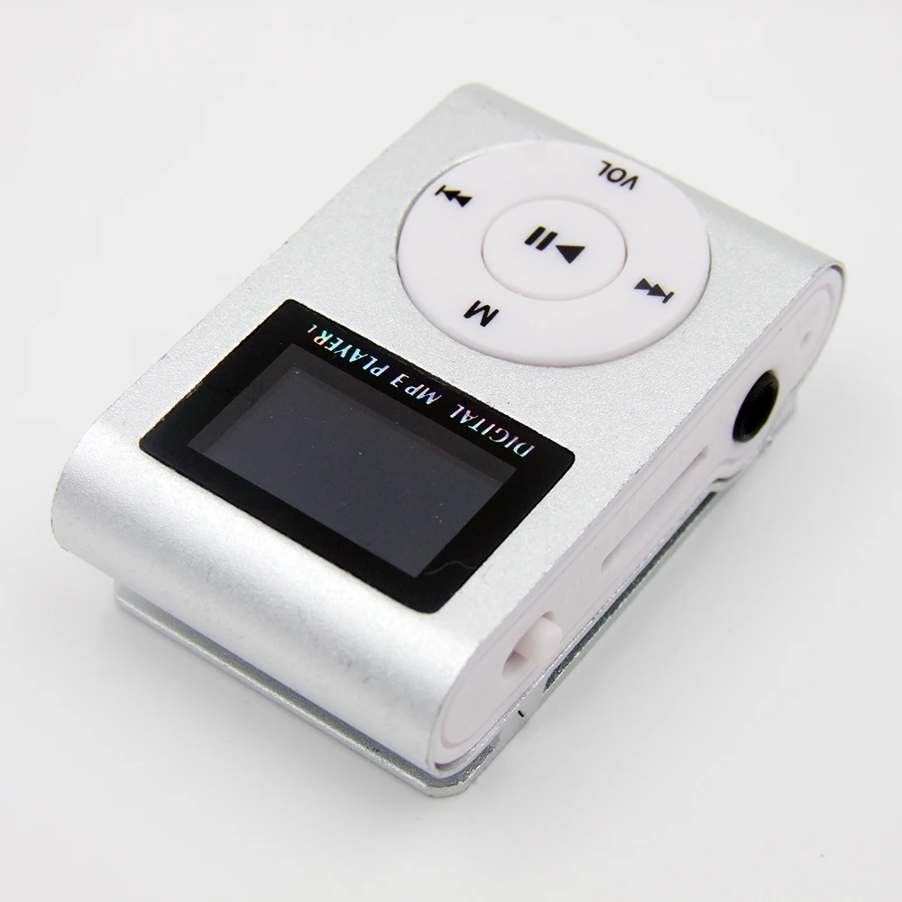 

MP3 Music Player with 8GB Micro SD memory Card Mini Clip Rechargeable USB