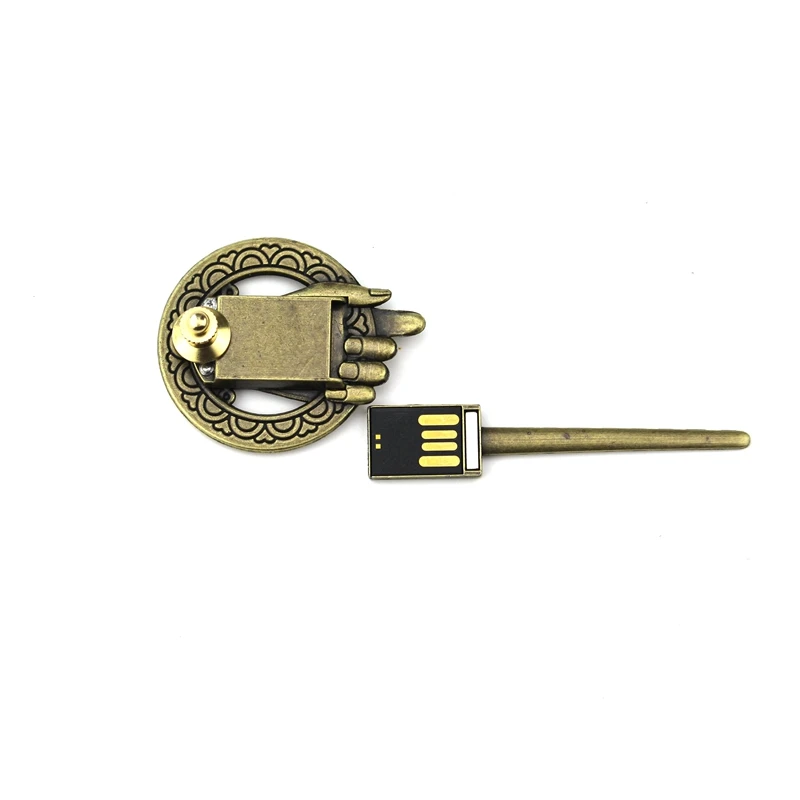 Игра престолов дом Старк диревольф голова USB флэш накопитель 8 ГБ Магнит набор