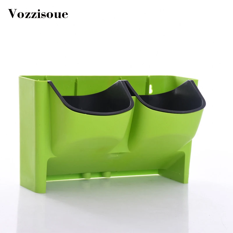 VOZZISOUE оптовая цена популярный двухслойный 3D горшок для цветов на стену балкона