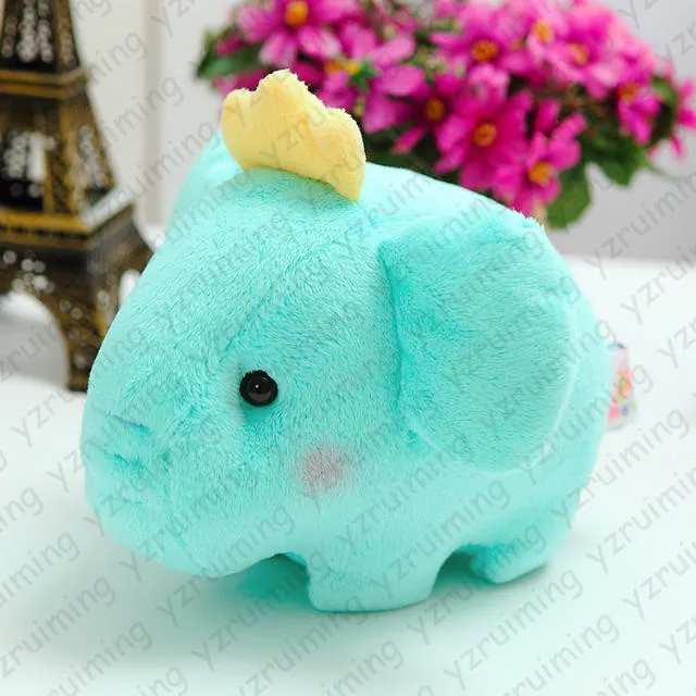 15 см милый маленький слон кукла как плюшевые игрушки и прекрасный животных
