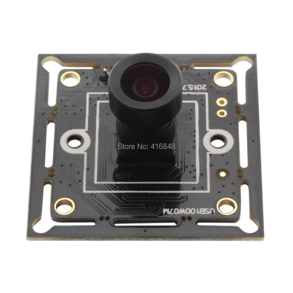 720P небольшой веб камера Модуль CMOS OV9712 1280X720 100 градусов Объектив PCB micro usb cctv