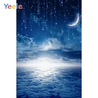 yeele dreamy sky night moon star cloud wedding photography backdrop baby birthday party photographic background for photo studio