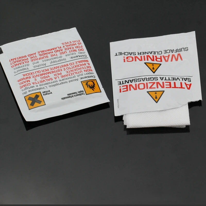 40 шт./кор. волокна ткань для очистки алкоголя влажной тканью беспылевая бумага