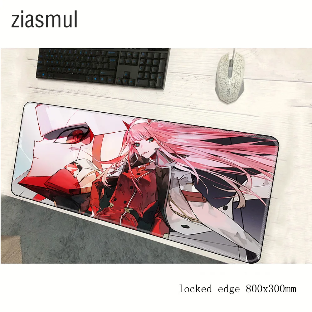 Коврик для мыши darling in the franxx xl компьютерный геймер 800x300x2 мм Лучший Для Мыши