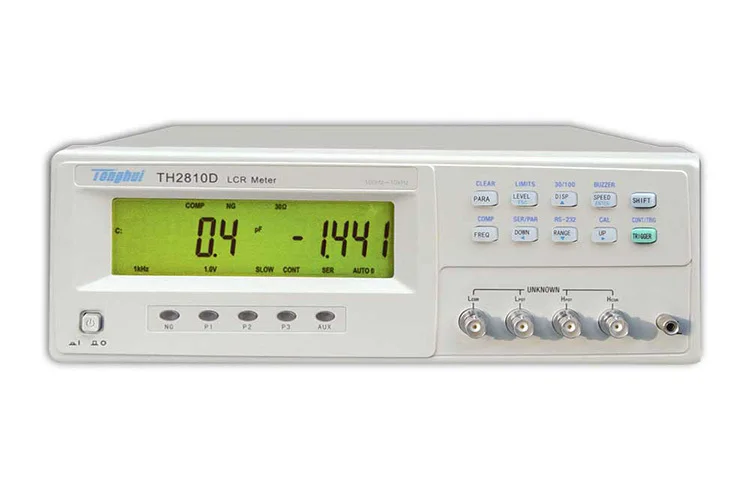 Большой экран TH2810D ЖК дисплей точность Цифровой LCR метр основная Точность 0.1% 10
