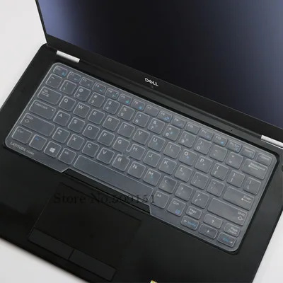 Clear 1" чехол для клавиатуры ноутбука для ухода за кожей кожи Dell Latitude 5480 5490 7490 3340 E3340 E5450 E5470 E5490 5491 E5491 E7450 E7470 E7480 7480 - Цвет: Clear