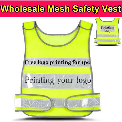 Защитный жилет SPARDWEAR с бесплатным логотипом светоотражающий безопасности черный