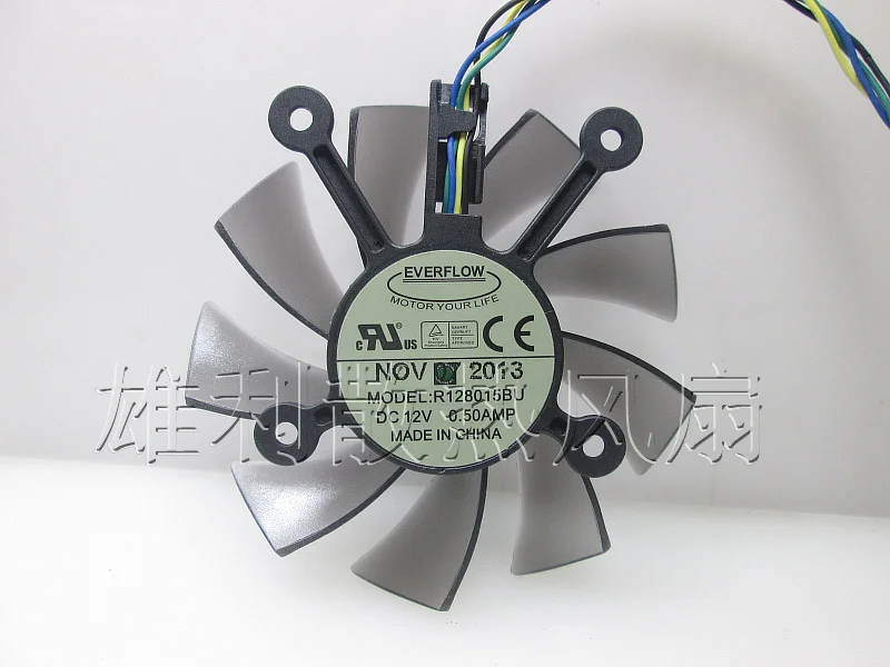 Бесплатная доставка. Вентилятор графической карты GT740 650Ti EAH6770 7750 R128015BU 12 В А |