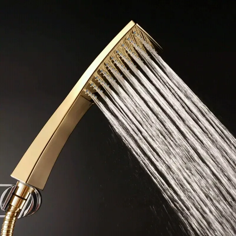 2017 оптовая продажа Высокое качество Роскошный Твердый латунный золотой душевой