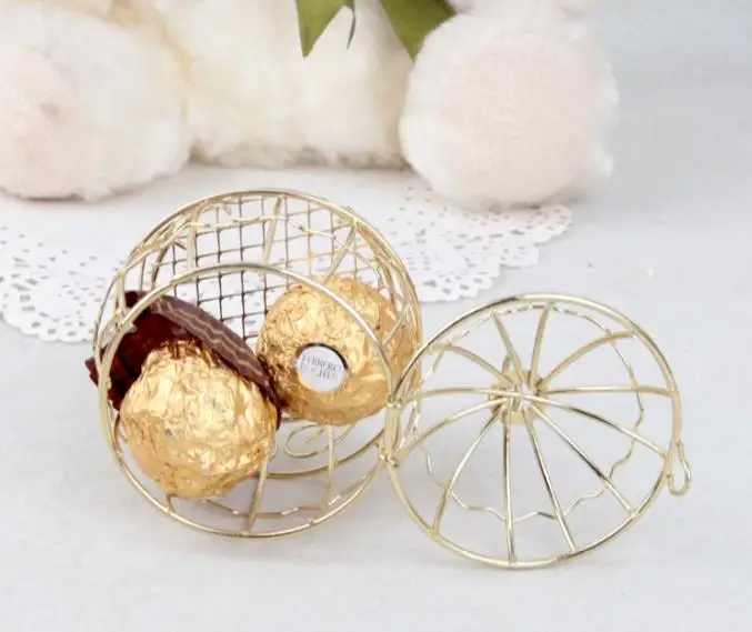 Новая Свадебная коробка для сувениров европейские креативные Золотые Коробки