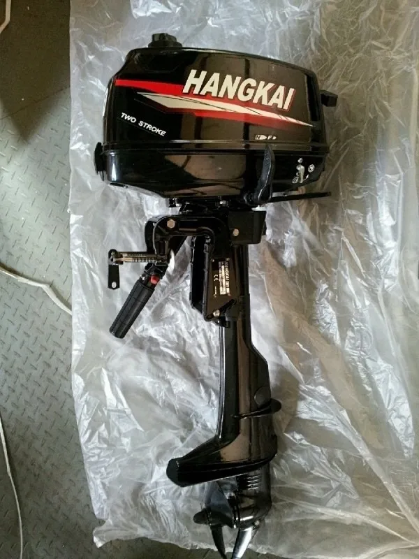 Новое поступление Hangkai портативный морской 2-тактный 4hp короткий вал фотосессия