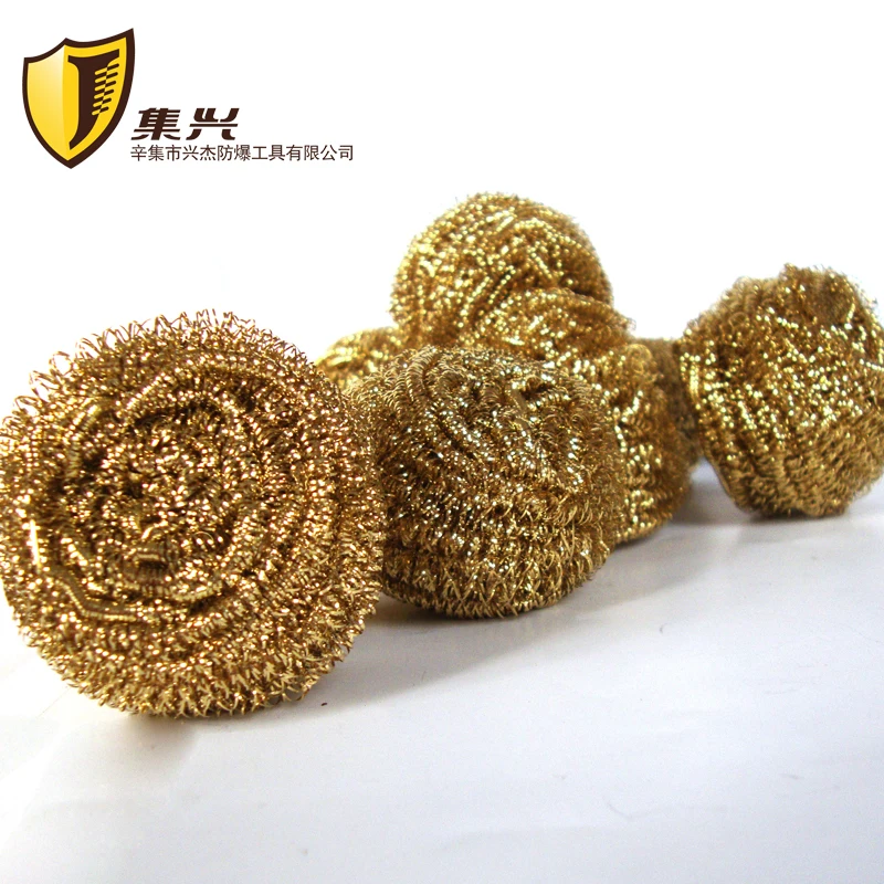 Неискрящийся латунный шарик для чистки проволоки инструмент очистки