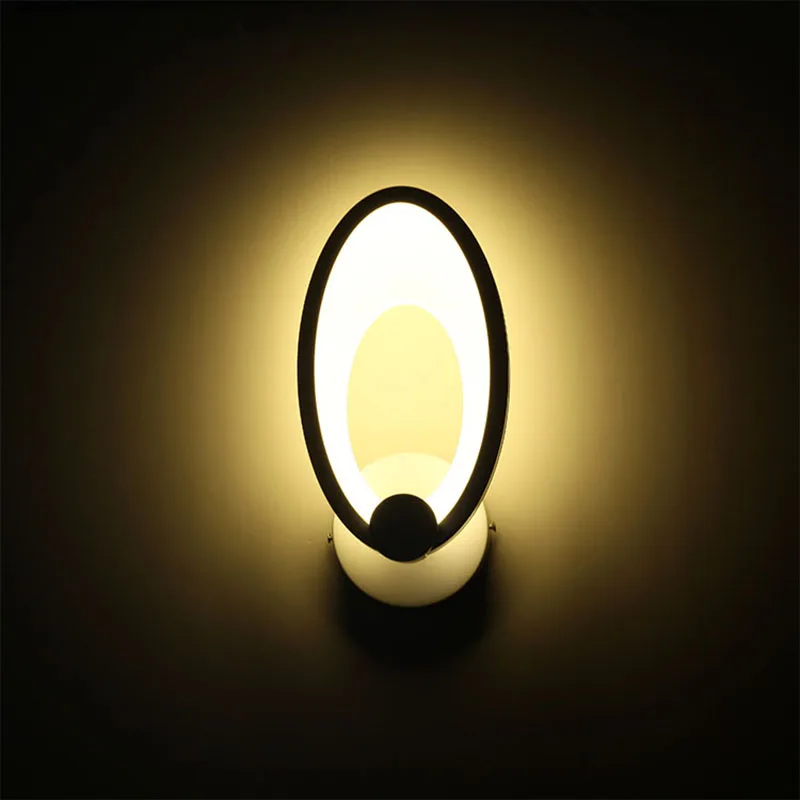 Современные Акриловые Настенные светильники свет украшения домашнего освещения